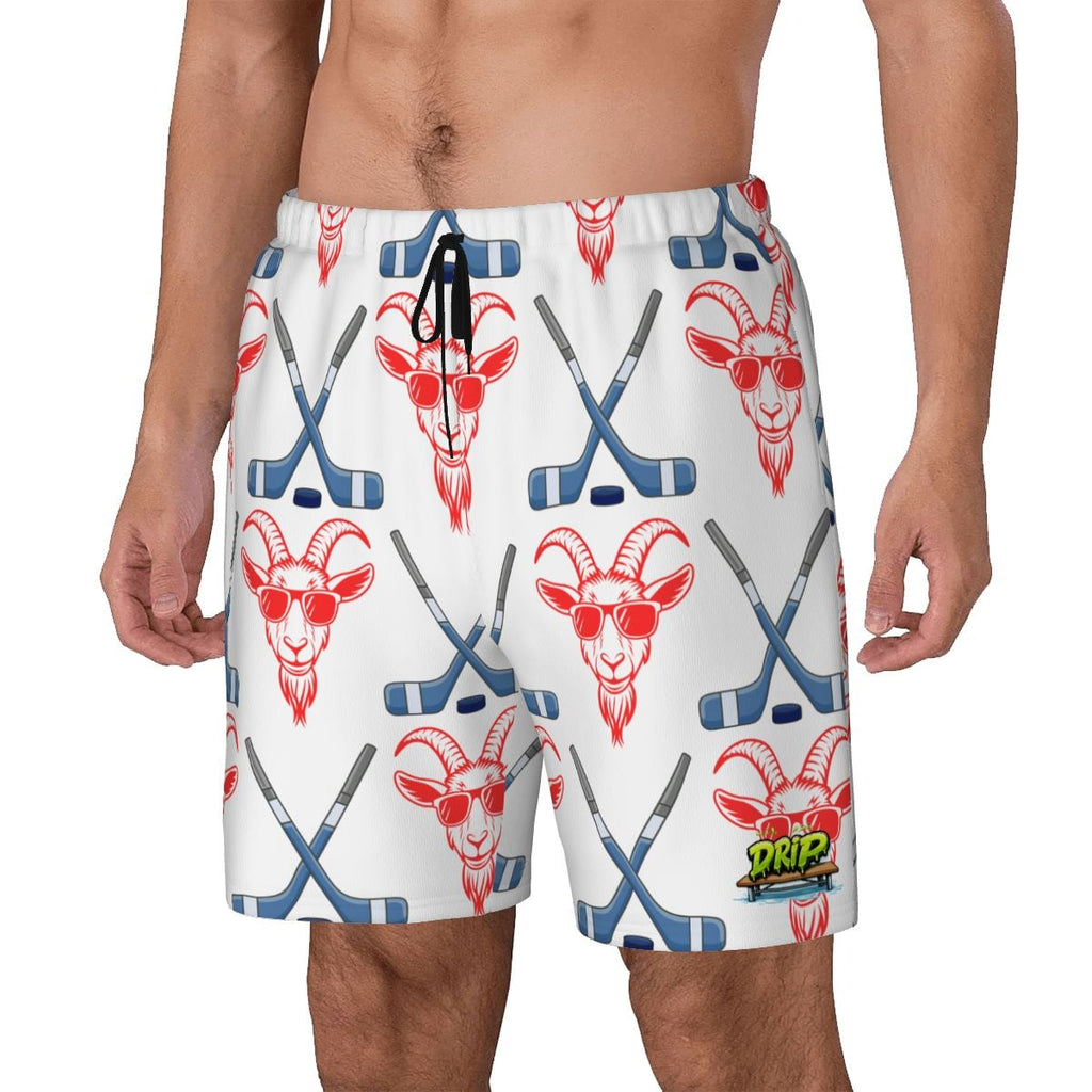 W2W Pro Mesh Hybrid Shorts - Goated Hockey White
