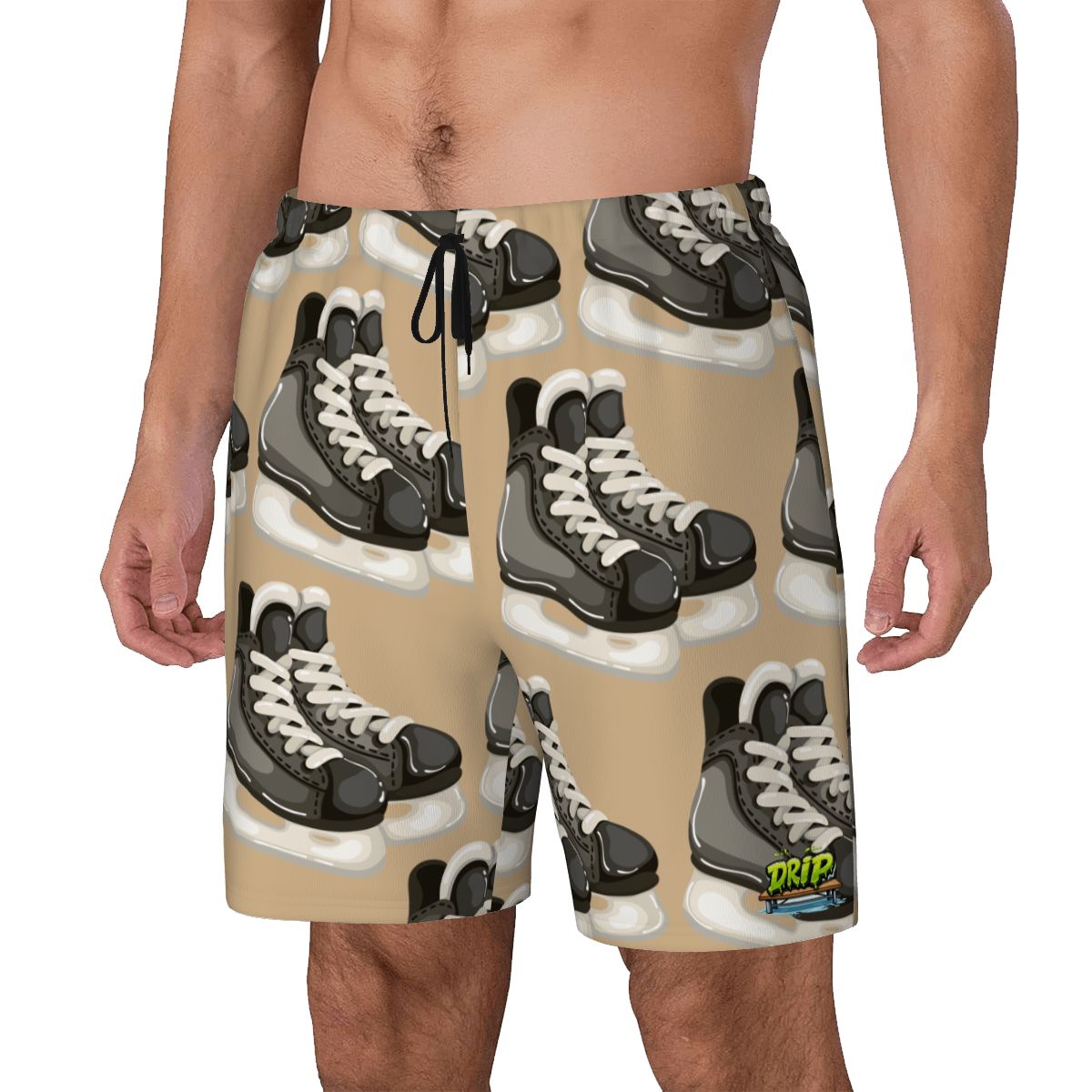 W2W Pro Mesh.Hybrid Shorts - Drip Bench Hockey Skates Beige