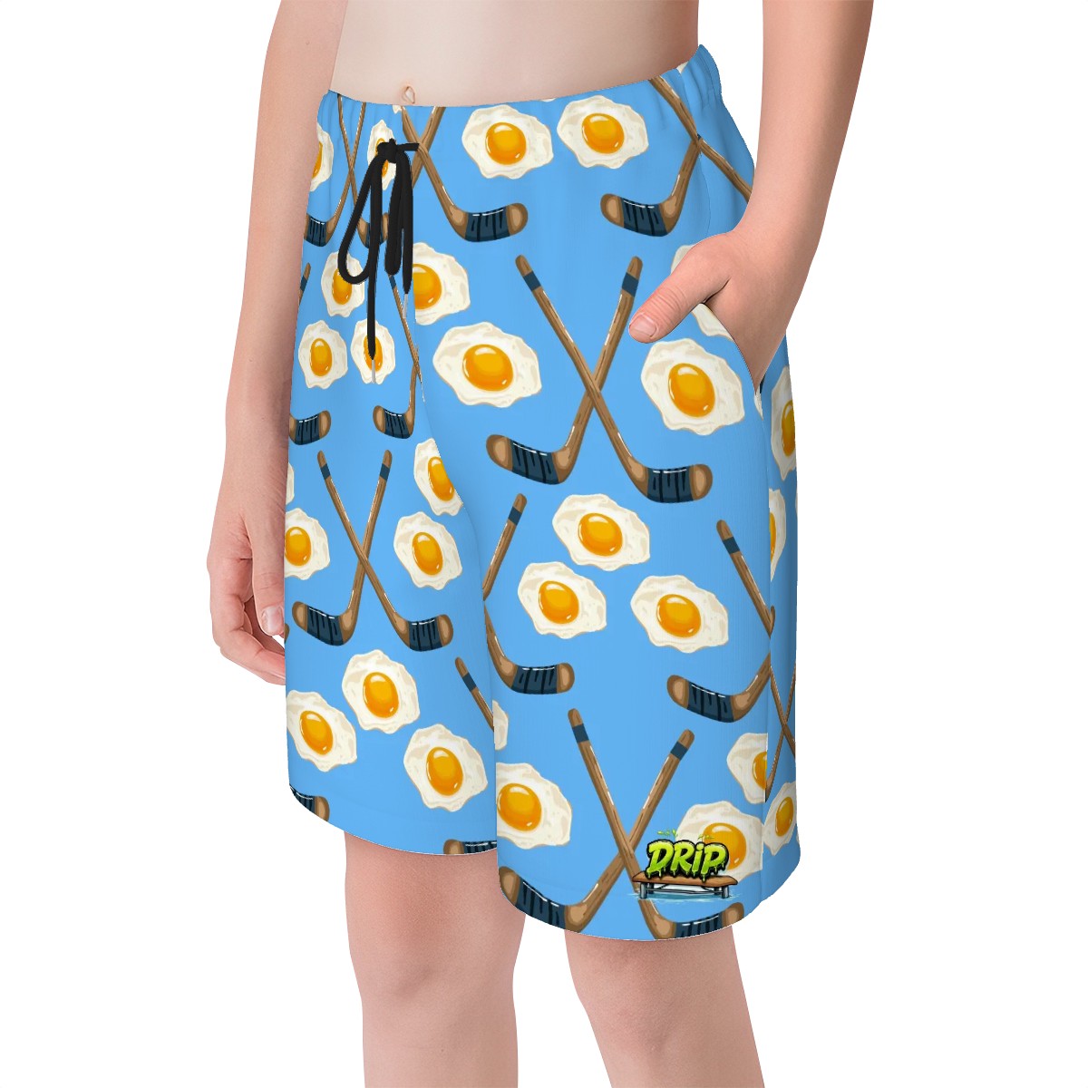 Youth Swim Shorts - Sunnyside Snipes Blue