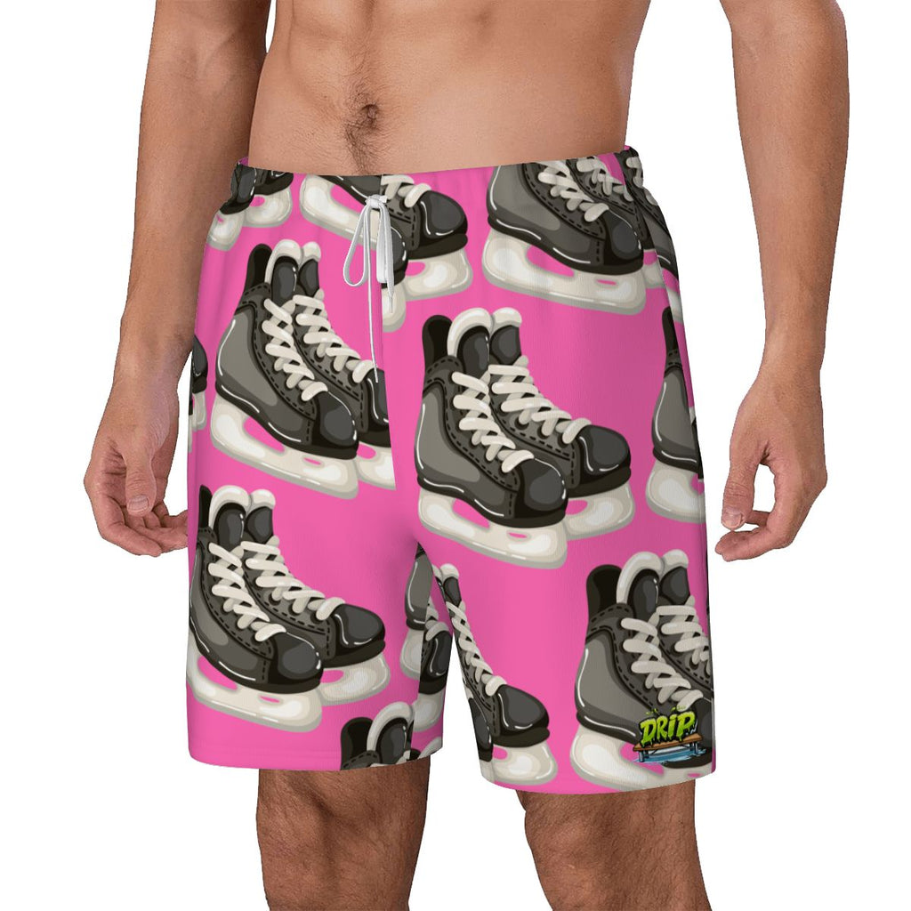 W2W Pro Mesh Hybrid Shorts - Hockey Skates Hot Pink