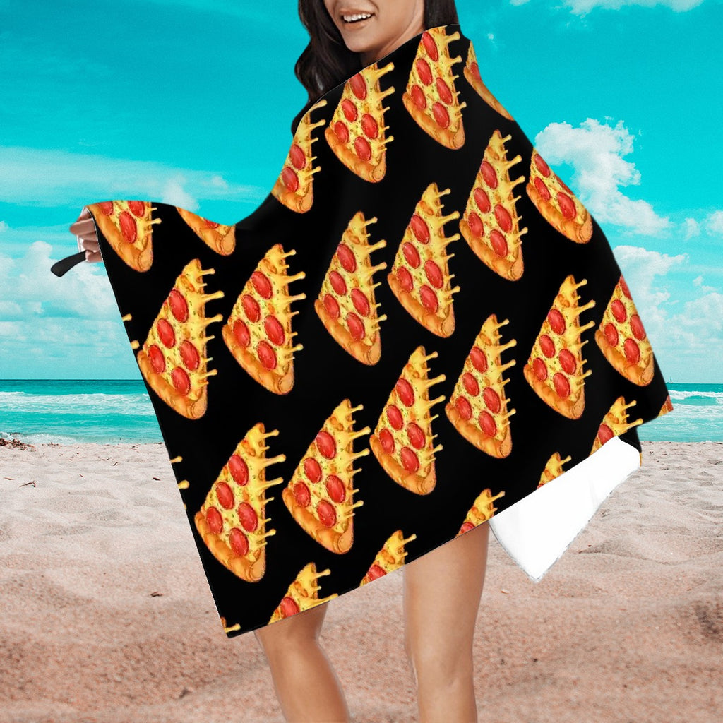 Drip Towel - Pizza Black
