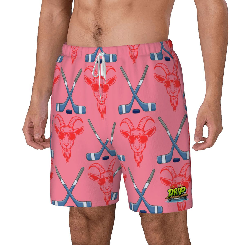 W2W Pro Mesh Hybrid Shorts - Goated Hockey Pink