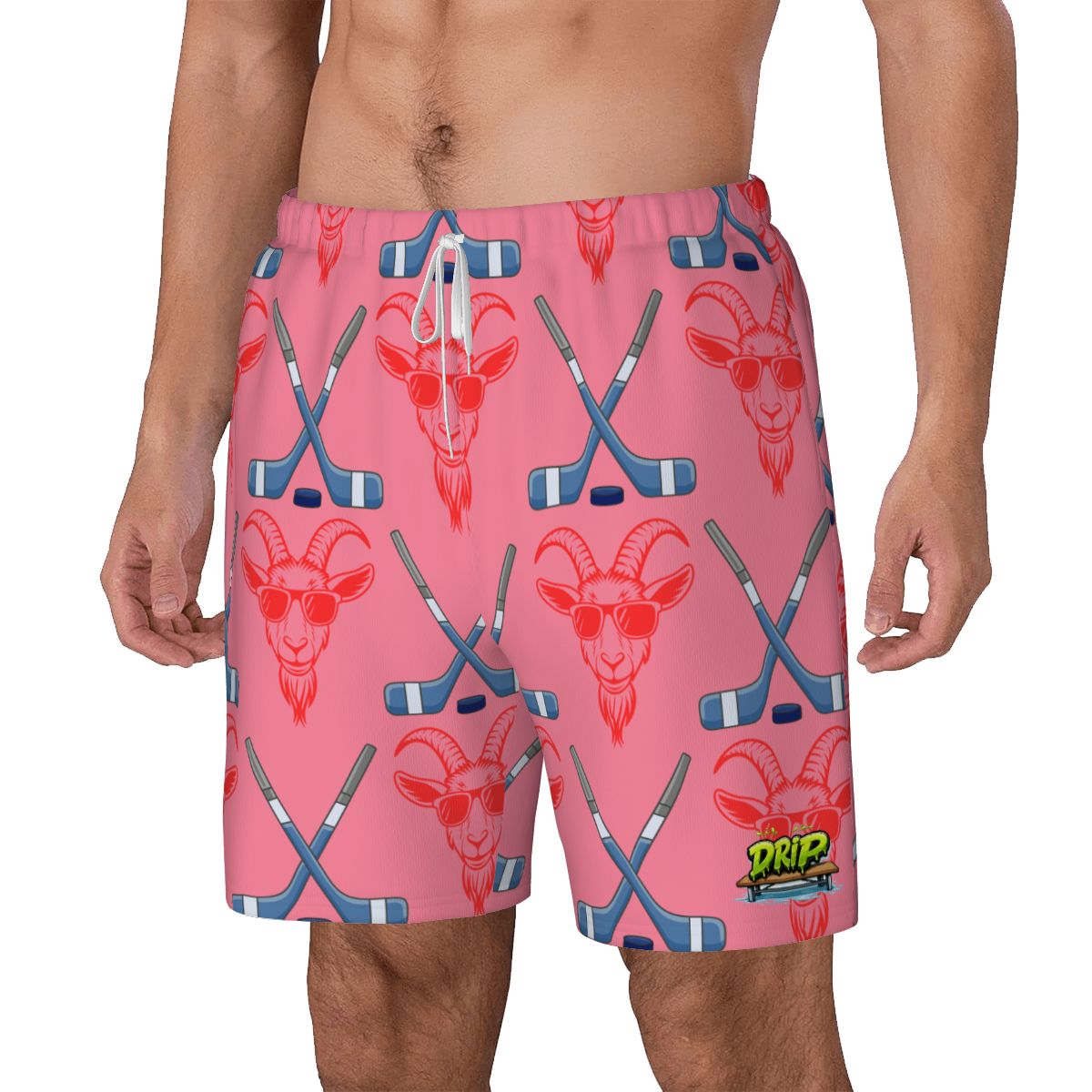 W2W Pro Mesh Hybrid Shorts - Goated Hockey Pink