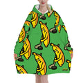 Adult Blanket Sweatshirt - Bananas for Hockey Green