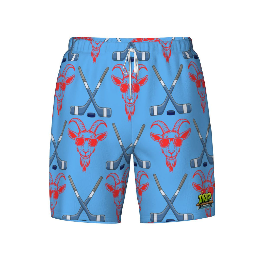 W2W Pro Mesh Hybrid Shorts - Goated Hockey Sky Blue