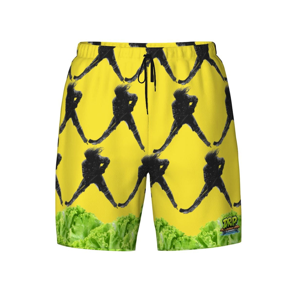 W2W Pro Mesh Hybrid Shorts - Lettuce Hockey Hair Flo