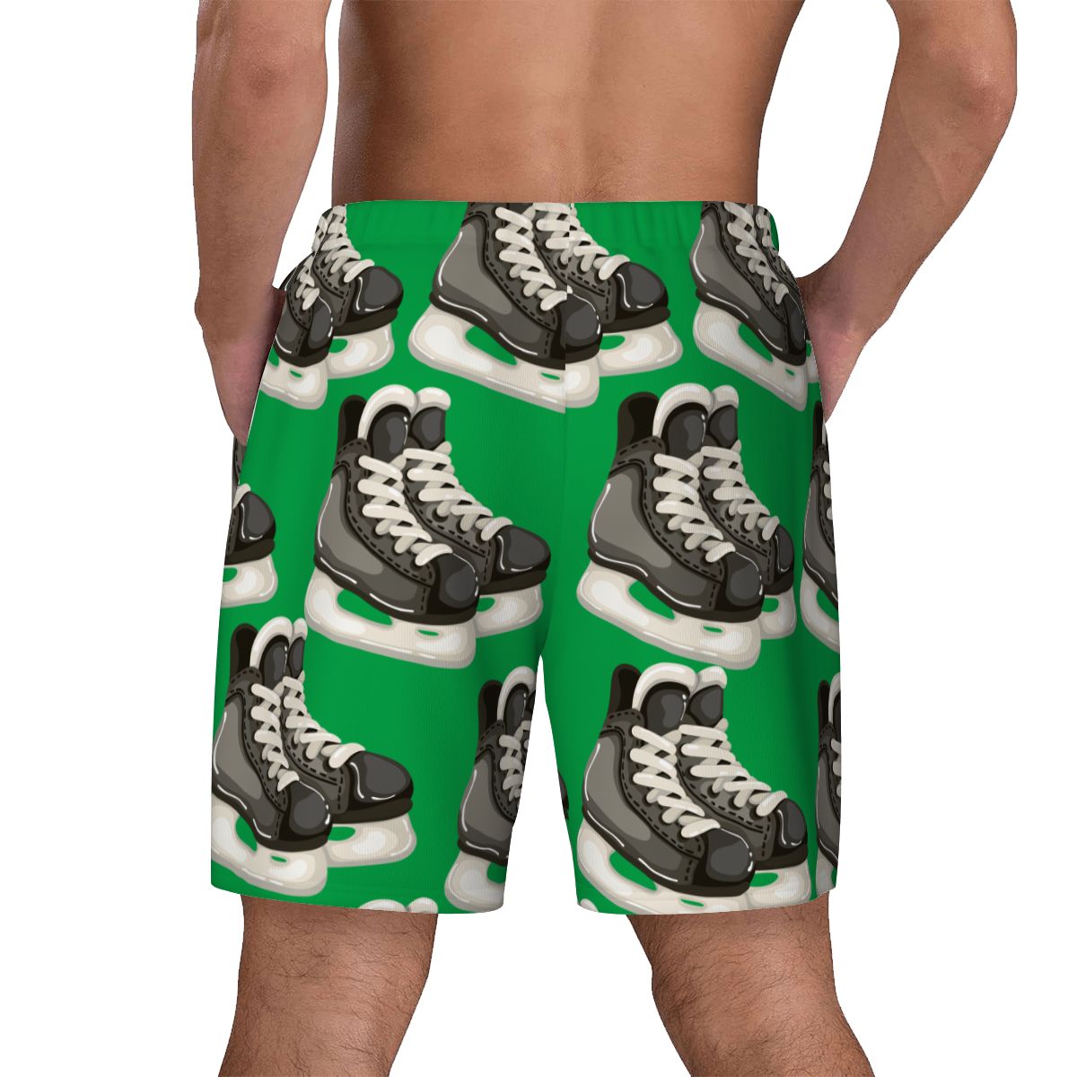 W2W Pro Mesh Hybrid Shorts - Hockey Skates Classic Green