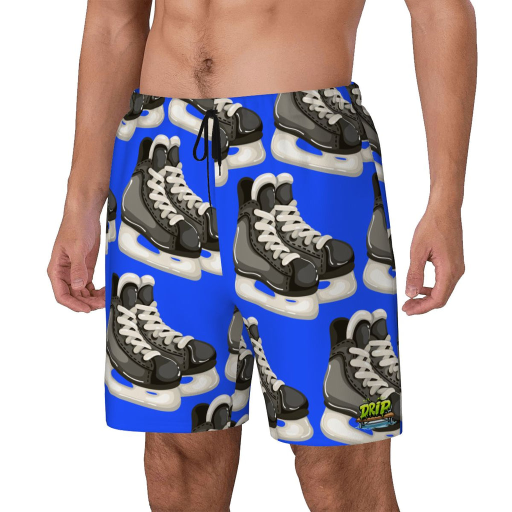 W2W Pro Mesh Hybrid Shorts - Hockey Skates Royal Blue