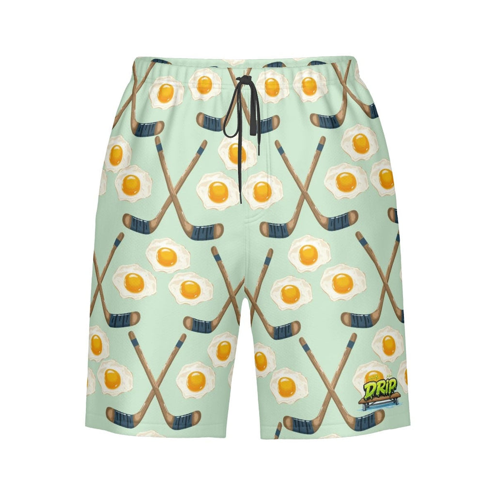 Men/Teen Swim Shorts - Sunnyside Snipes Seafoam Green