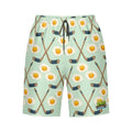 Men/Teen Swim Shorts - Sunnyside Snipes Seafoam Green