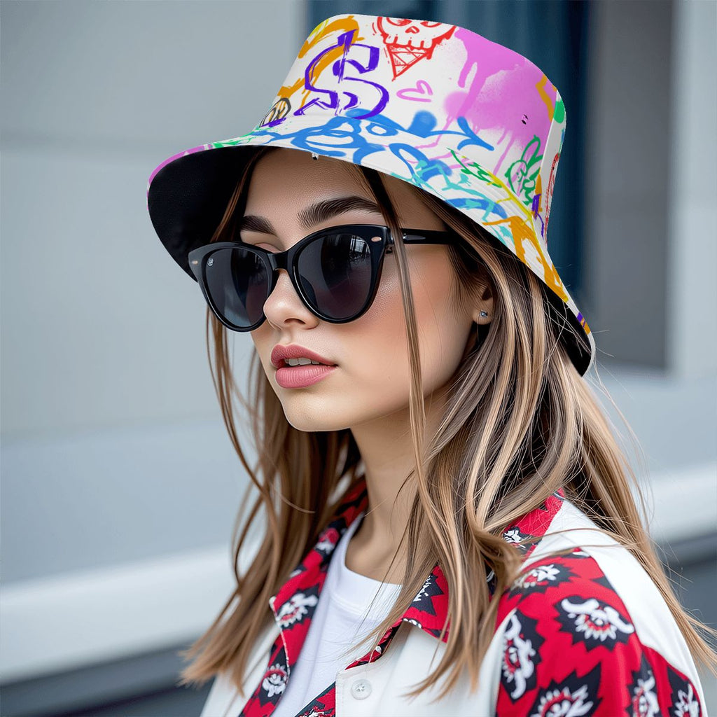 Drip Bucket Hat - Graffiti