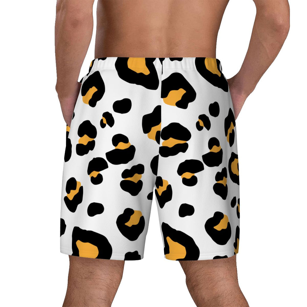 W2W Pro Mesh Hybrid Shorts - Drip Bench Leopard White