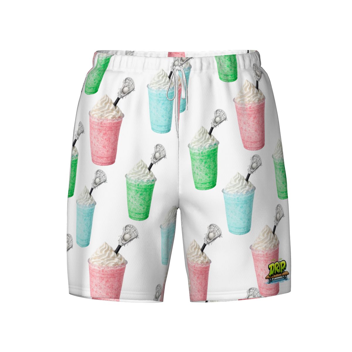 W2W Pro Mesh Hybrid Shorts - Ice Cream Lacrosse White
