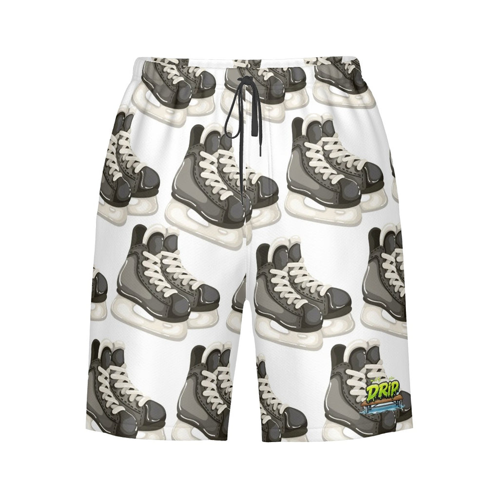 Water to Workout Hybrid Shorts - Hockey Skates White