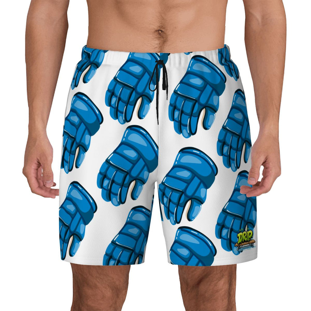W2W Pro Mesh Hybrid Shorts - Blue Hockey Glove White
