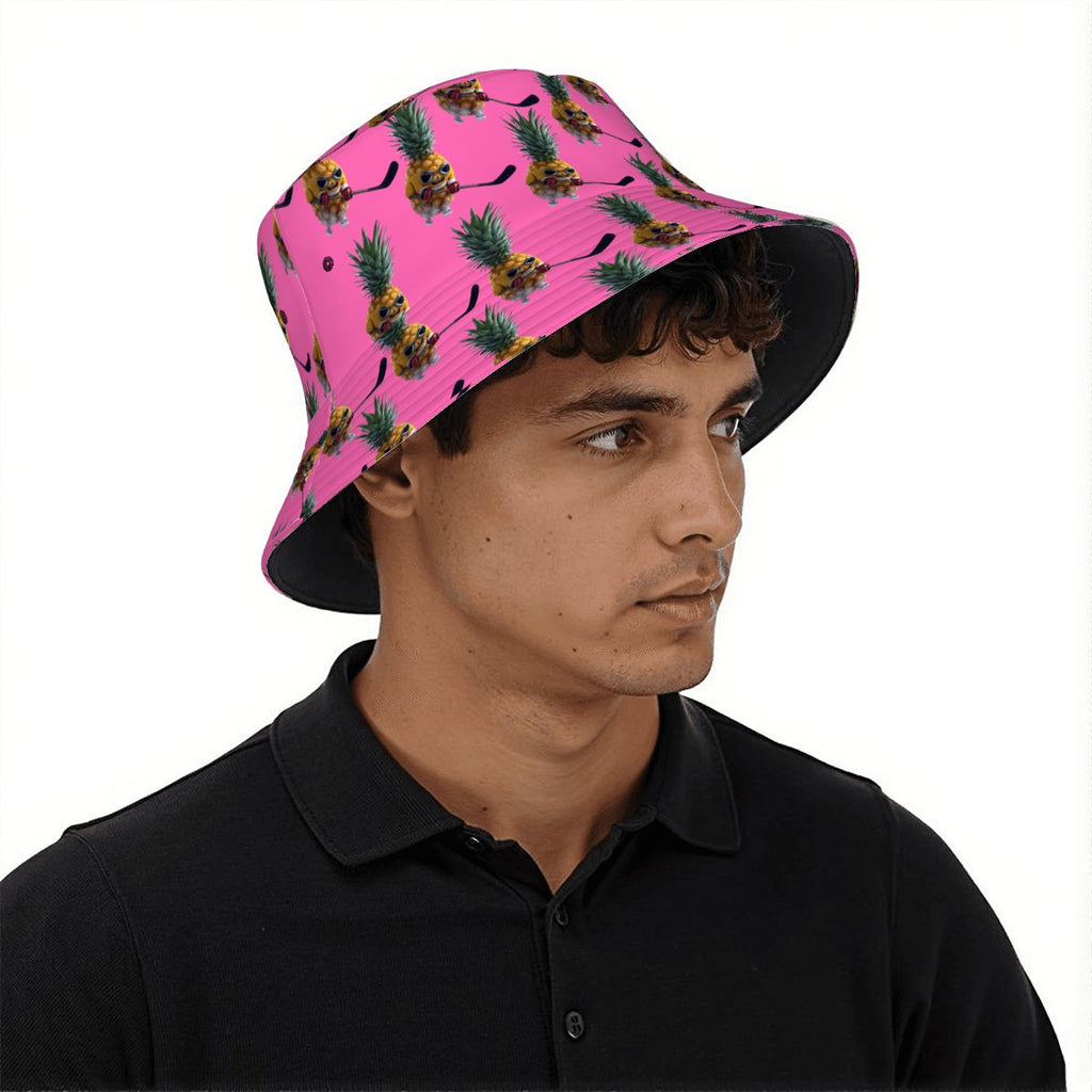 Drip Bucket Hat - Piney Snipe Pink