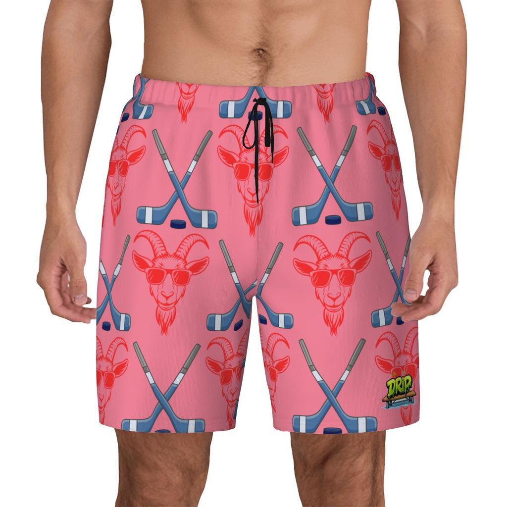 W2W Pro Mesh Hybrid Shorts - Goated Hockey Pink