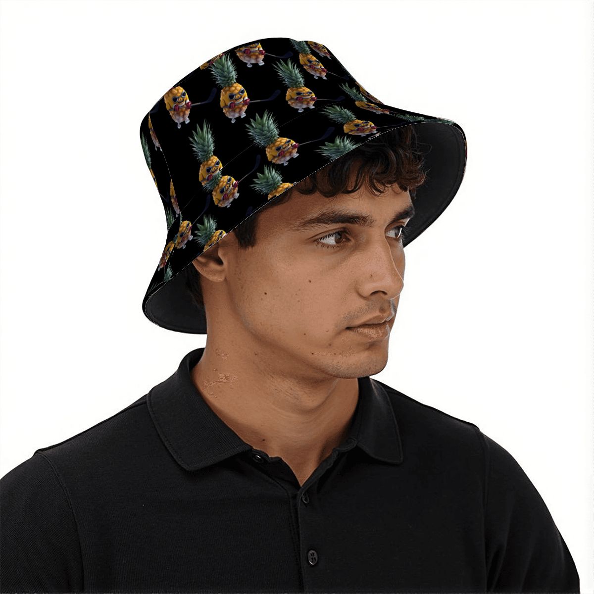 Drip Bucket Hat - Piney Snipe Black
