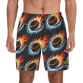W2W Pro Mesh Hybrid Shorts - Flamin Hockey Pucks Charcoal
