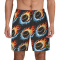 W2W Pro Mesh Hybrid Shorts - Flamin Hockey Pucks Charcoal
