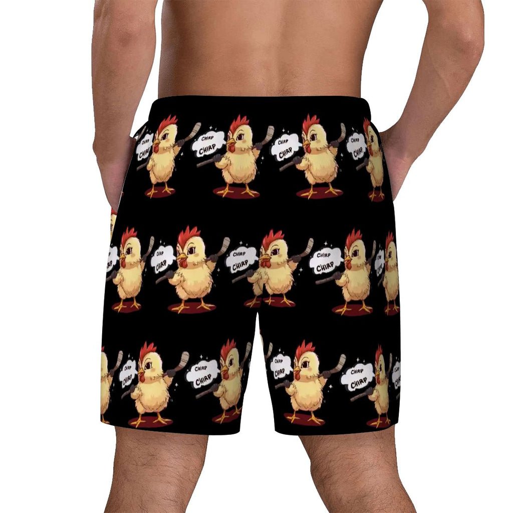W2W Pro Mesh Hybrid Shorts - Hockey Chirp Chirp Black