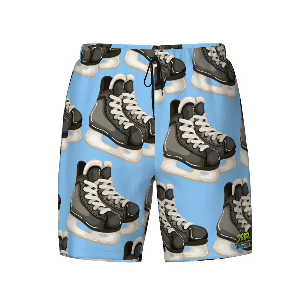 W2W Pro Mesh Hybrid Shorts - Hockey Skates Ice Blue