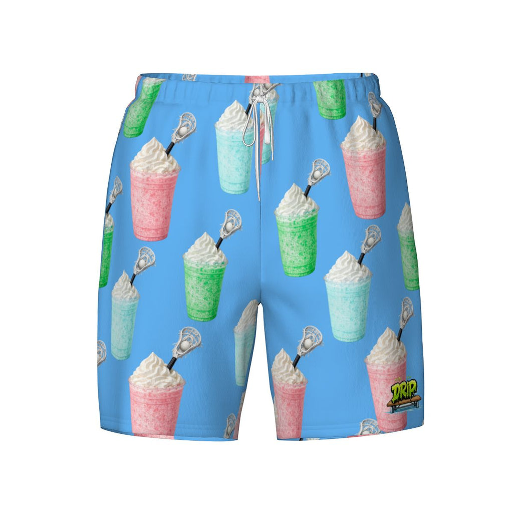 W2W Pro Mesh Hybrid Shorts - Ice Cream Lacrosse Sky Blue