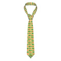 Game Day Tie - Golf Hole and Flag Gold