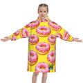 Youth Blanket Sweatshirt - Donut Drip Yellow