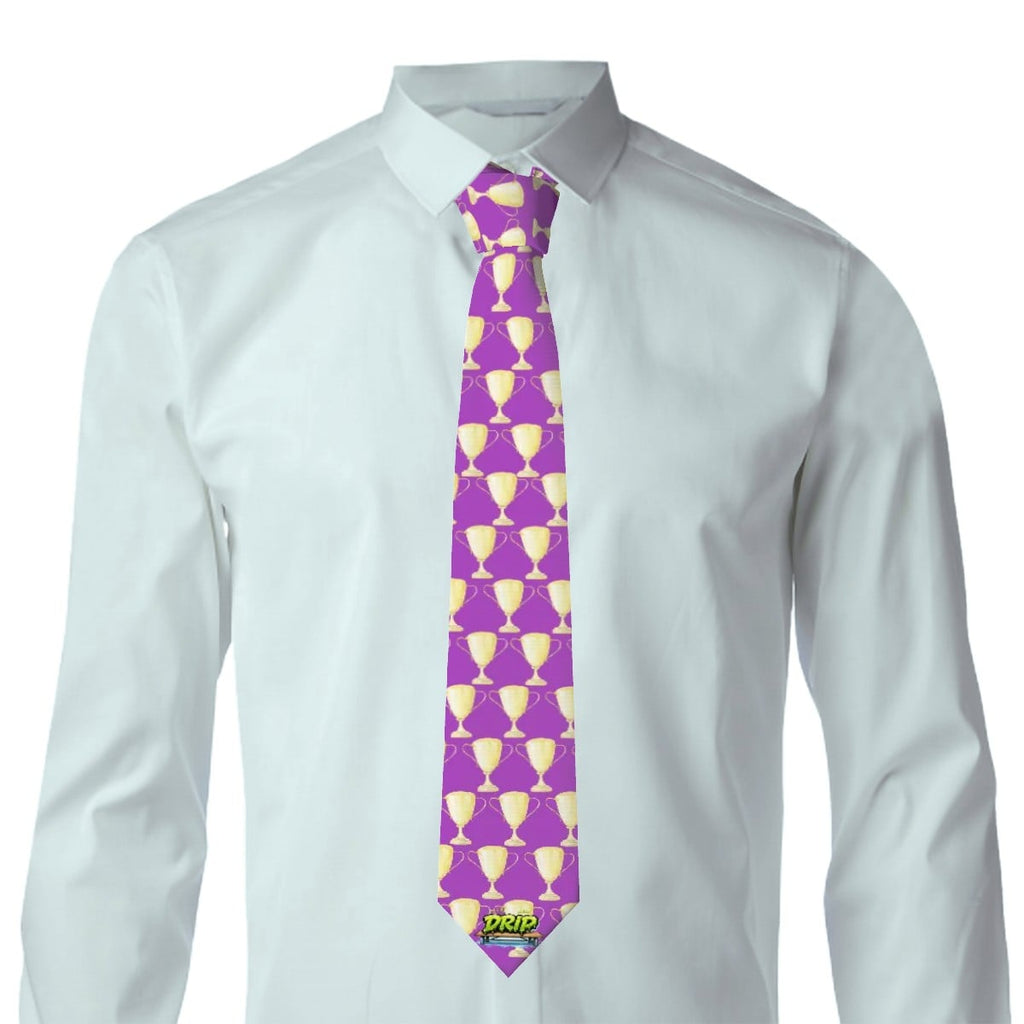 Game Day Tie - Trophy Purple