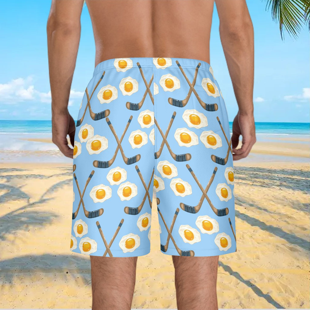 Men/Teen Swim Shorts - Sunnyside Snipes Blue