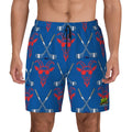 W2W Pro Mesh Hybrid Shorts - Goated Hockey Dark Blue