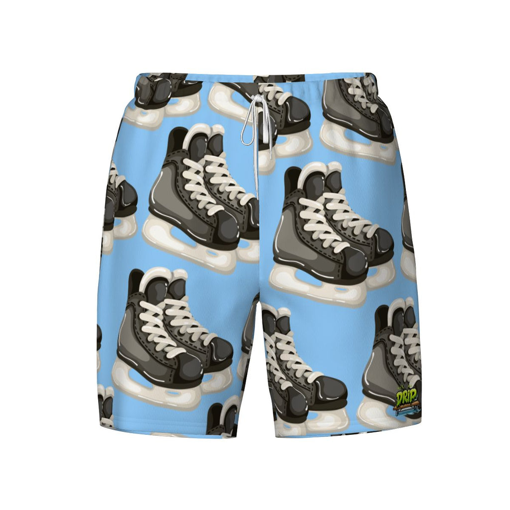 W2W Pro Mesh Hybrid Shorts - Hockey Skates Ice Blue