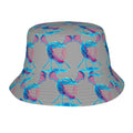 Drip Bucket Hat - Lacrosse Helmet Sticks Grey