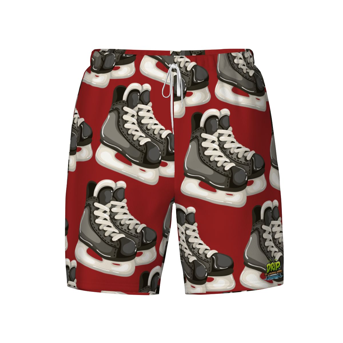 W2W Pro Mesh Hybrid Shorts - Hockey Skates Classic Red