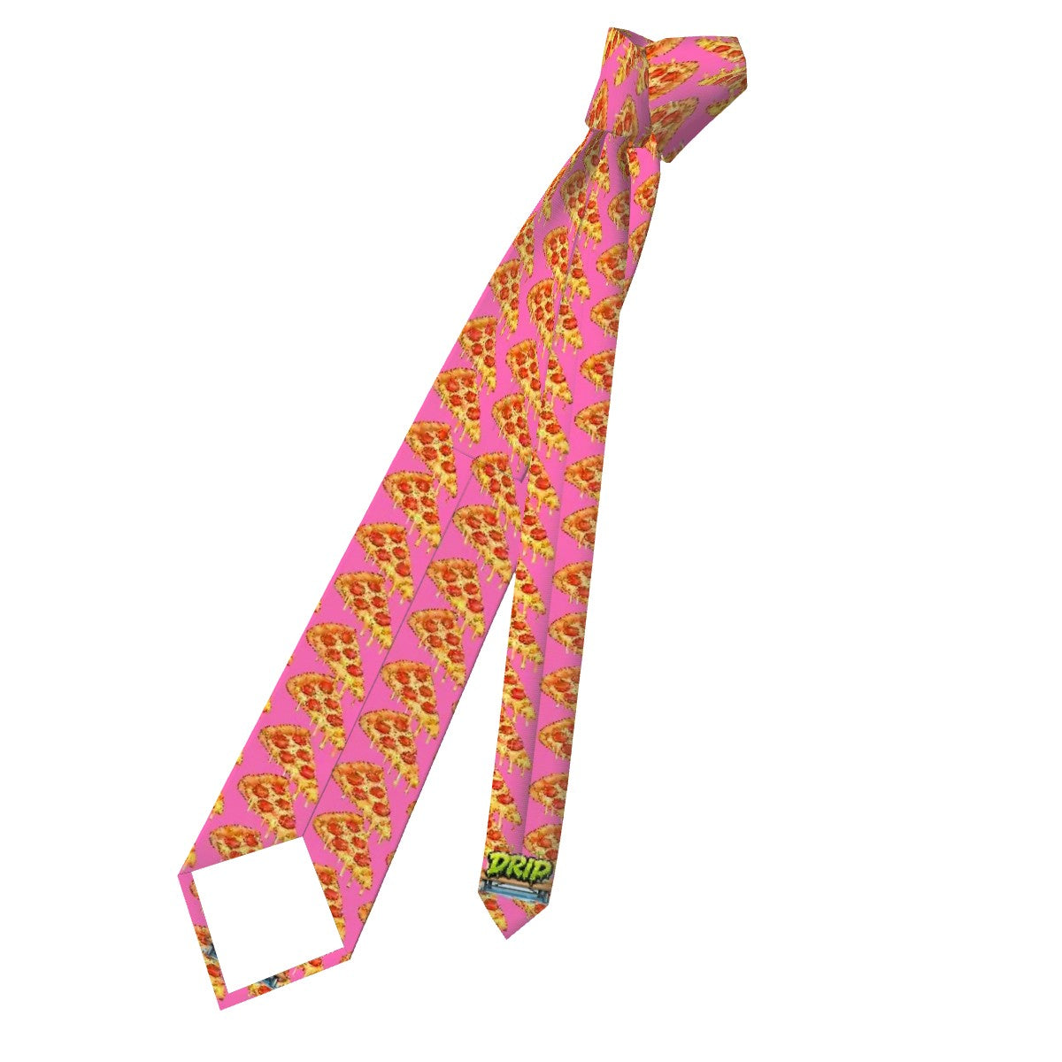 Game Day Tie - Pizza Pink