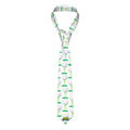 Game Day Tie - Golf Ball and Tee White