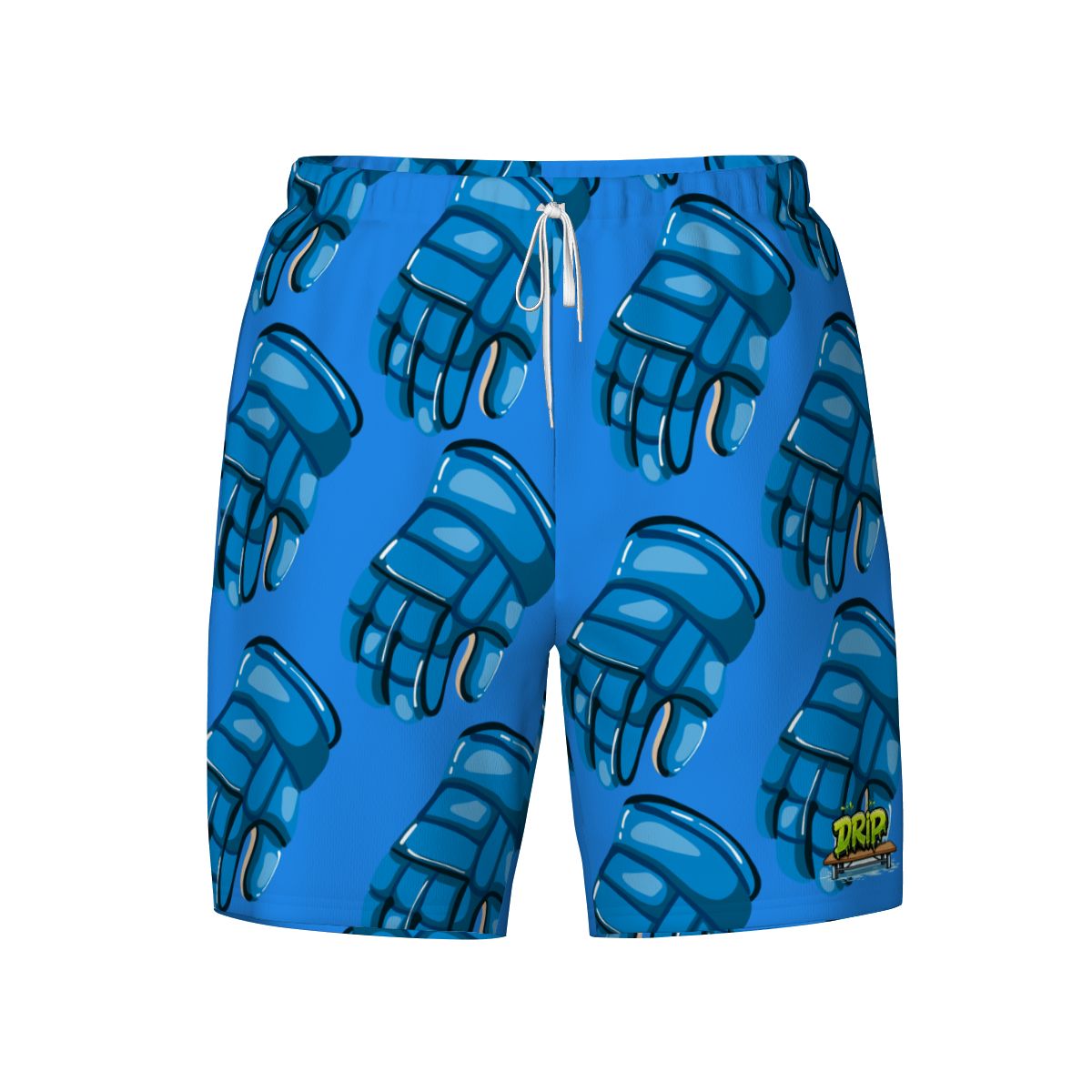 W2W Pro Mesh Hybrid Shorts - Blue Hockey Gloves Dark Blue
