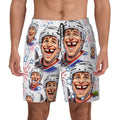 W2W Pro Mesh Hybrid Shorts - Red, White and Tooth