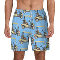 W2W Pro Mesh Hybrid Shorts - Golf Cart Blue