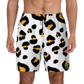 W2W Pro Mesh Hybrid Shorts - Drip Bench Leopard White