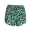 Drip Bench Women's Shorts - Leopard Caribbean