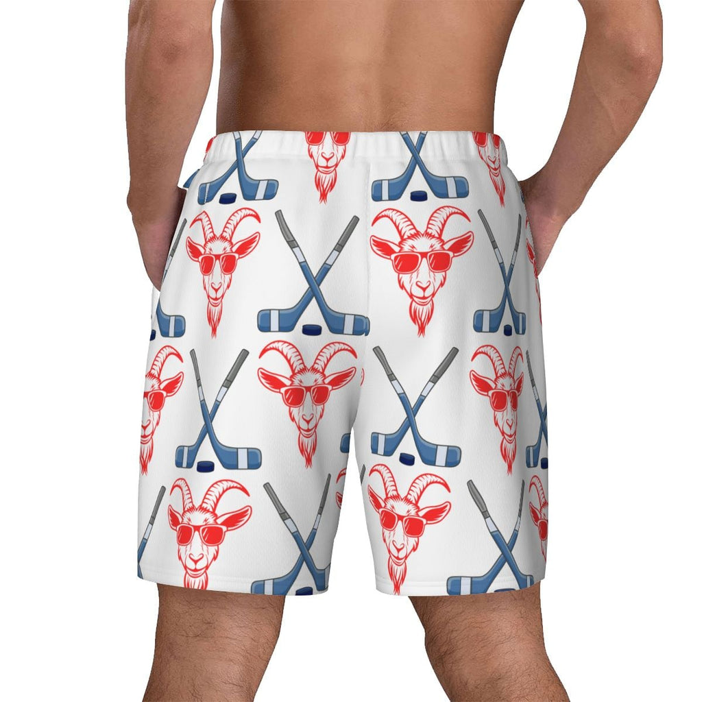 W2W Pro Mesh Hybrid Shorts - Goated Hockey White