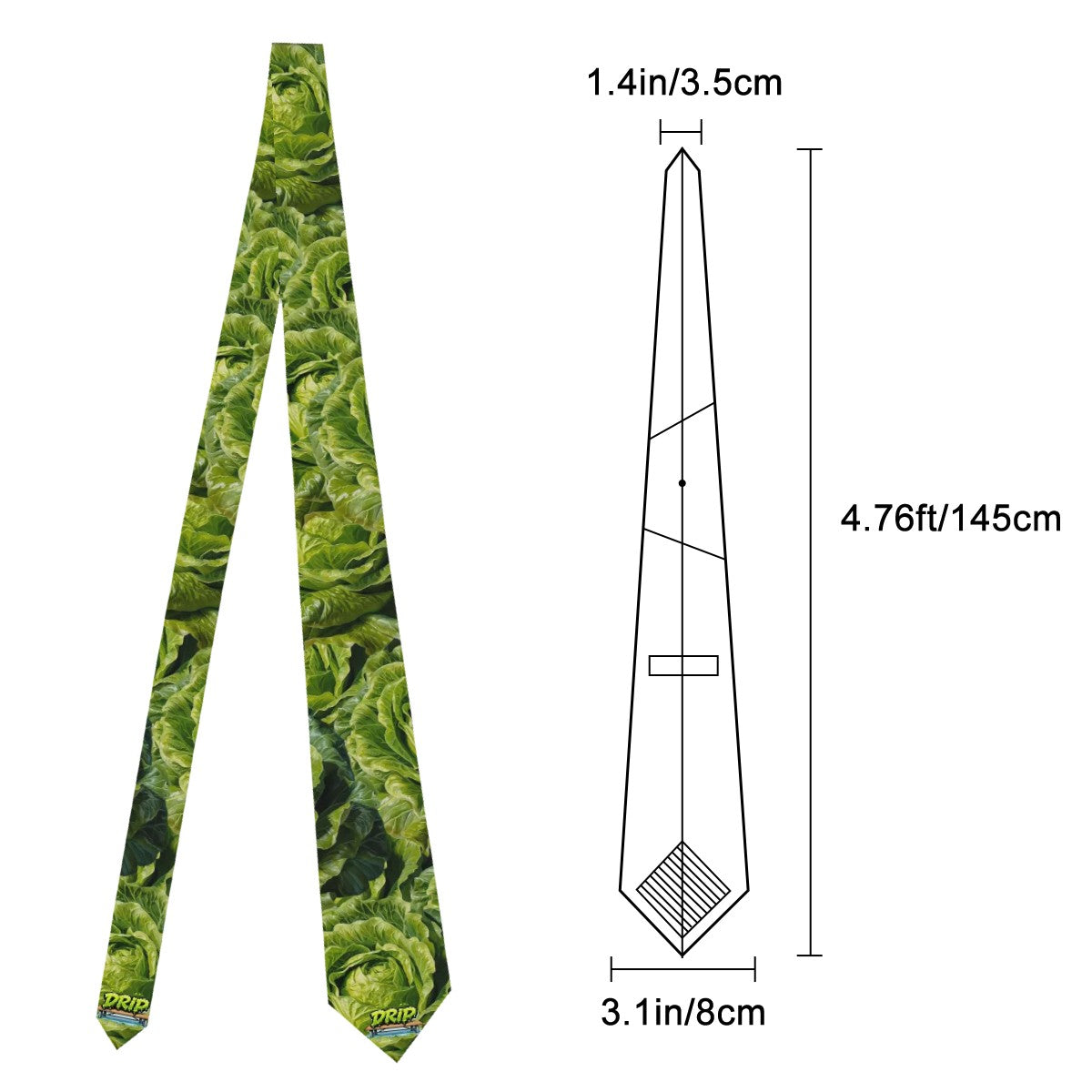 Game Day Tie - Lettuce Everywhere