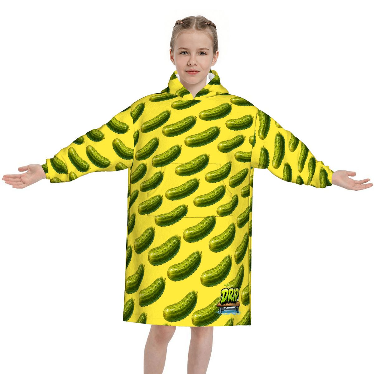 Youth Blanket Sweatshirt - Pickled Yellow