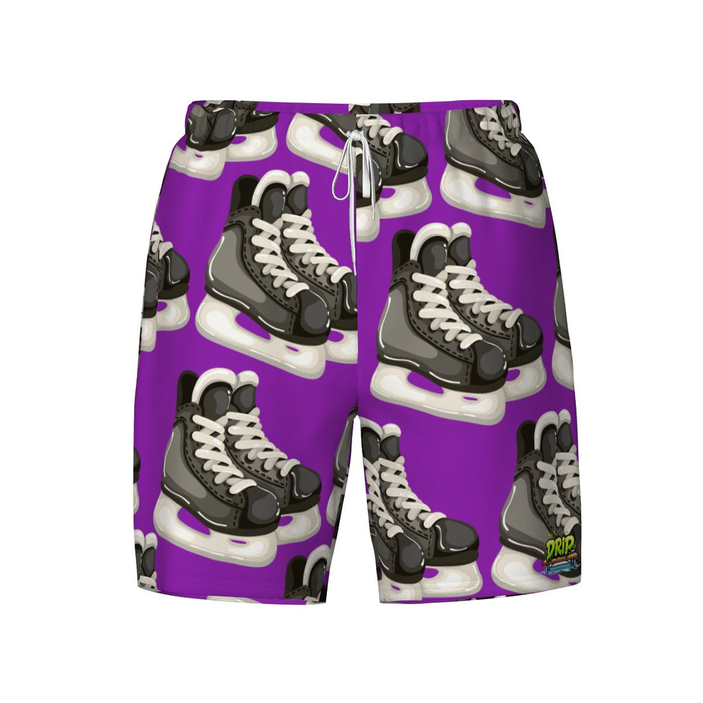 W2W Pro Mesh Hybrid Shorts - Hockey Skates Classic Purple