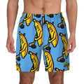 W2W Pro Mesh Hybrid Shorts - Bananas for Hockey Sky Blue