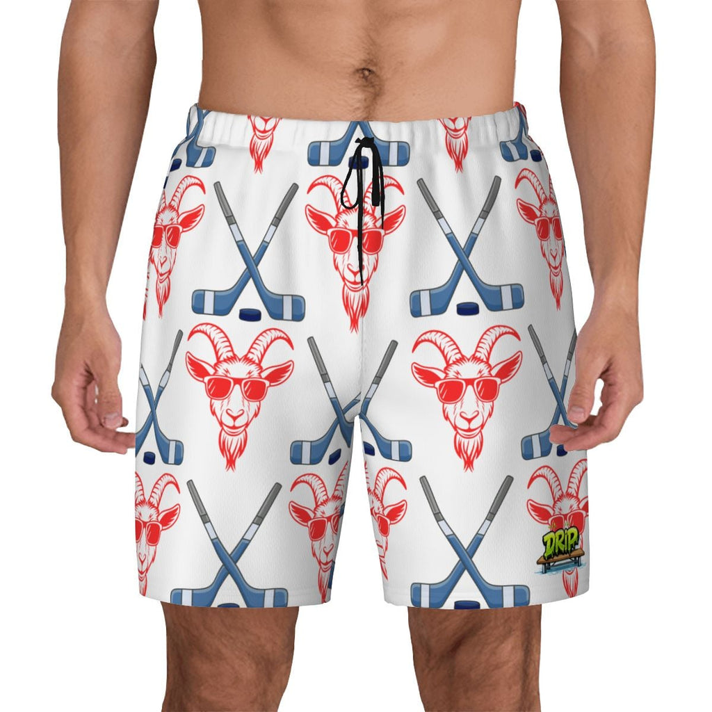 W2W Pro Mesh Hybrid Shorts - Goated Hockey White