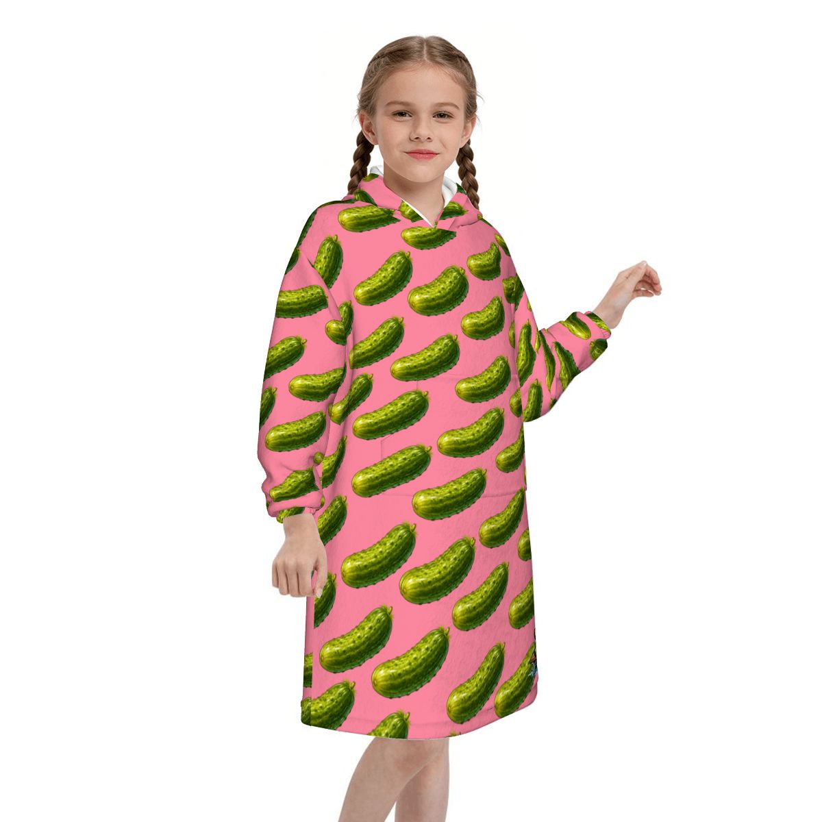 Youth Blanket Sweatshirt - Pickled Pink