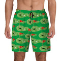 W2W Pro Mesh Hybrid Shorts - Green Hole Sketch Classic Green